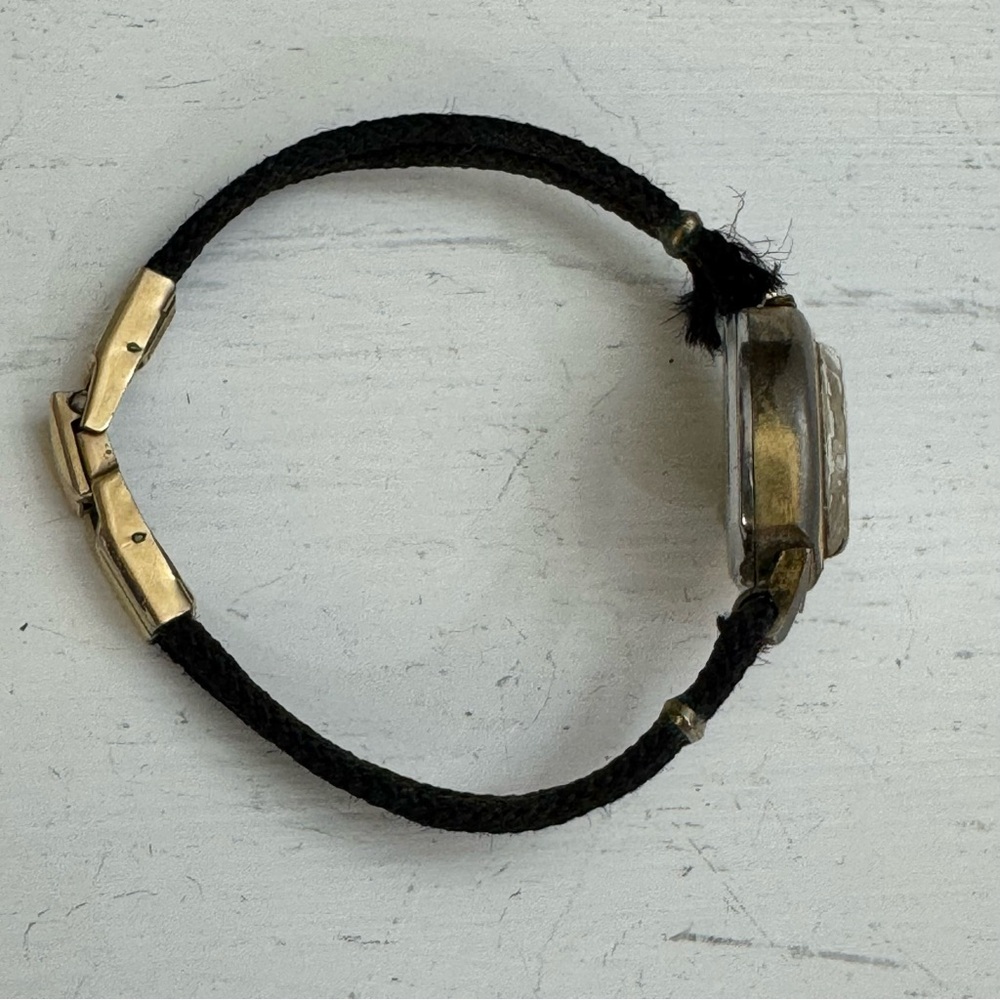 Vintage Ladies Waltham 17 Jewels Watch 12k Gold Filled Rope Style band- Working - Picture 4 of 13